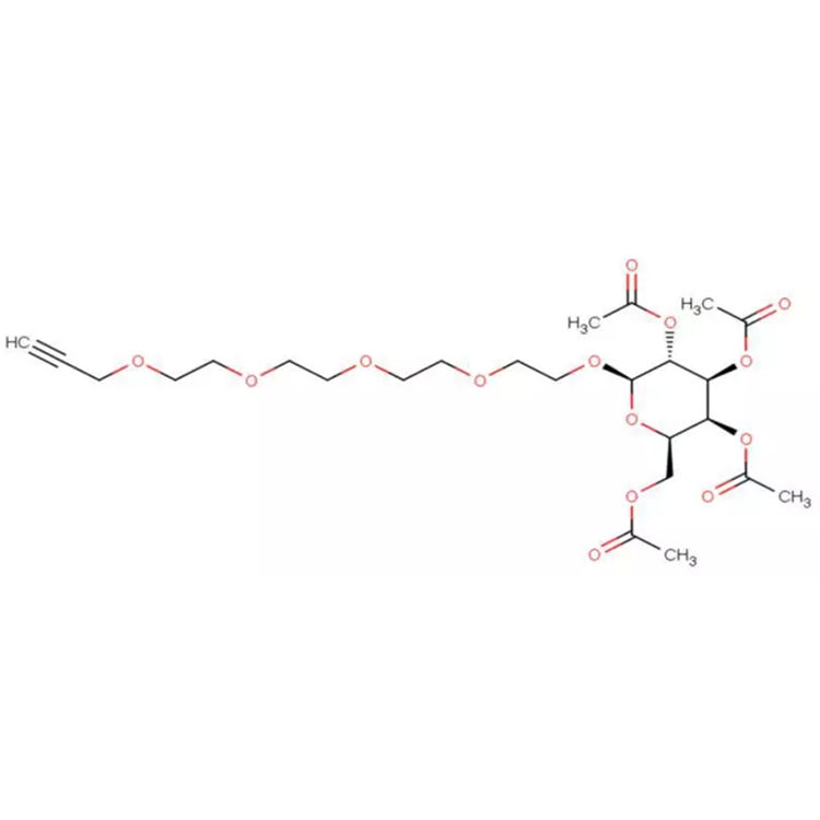 Propargyl-PEG4-tetra-Ac-beta-D-galactose